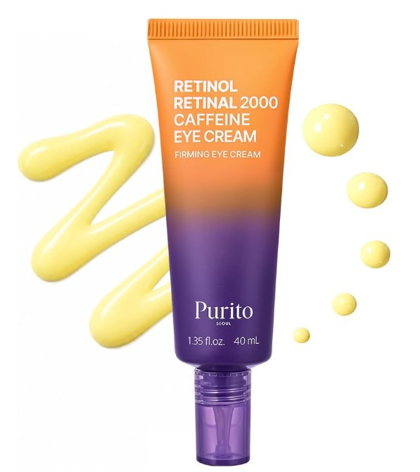 Purito Retinol Retinal 2000 Caffeine Eye Cream (40ml) 2