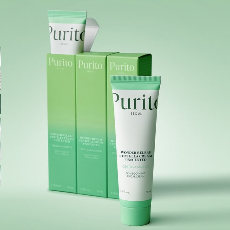 Purito Wonder Releaf Centella Cream Unscented (50ml) 2